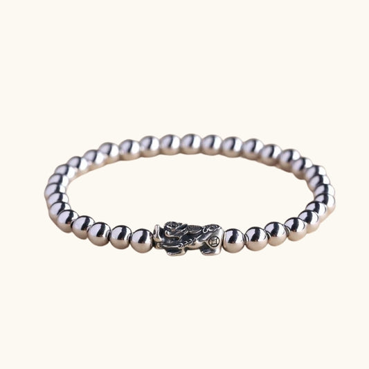 Silver Pi Xiu Bracelet for Men